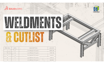 SOLIDWORKS Weldments & Cut List: Complete Workflow Tutorial